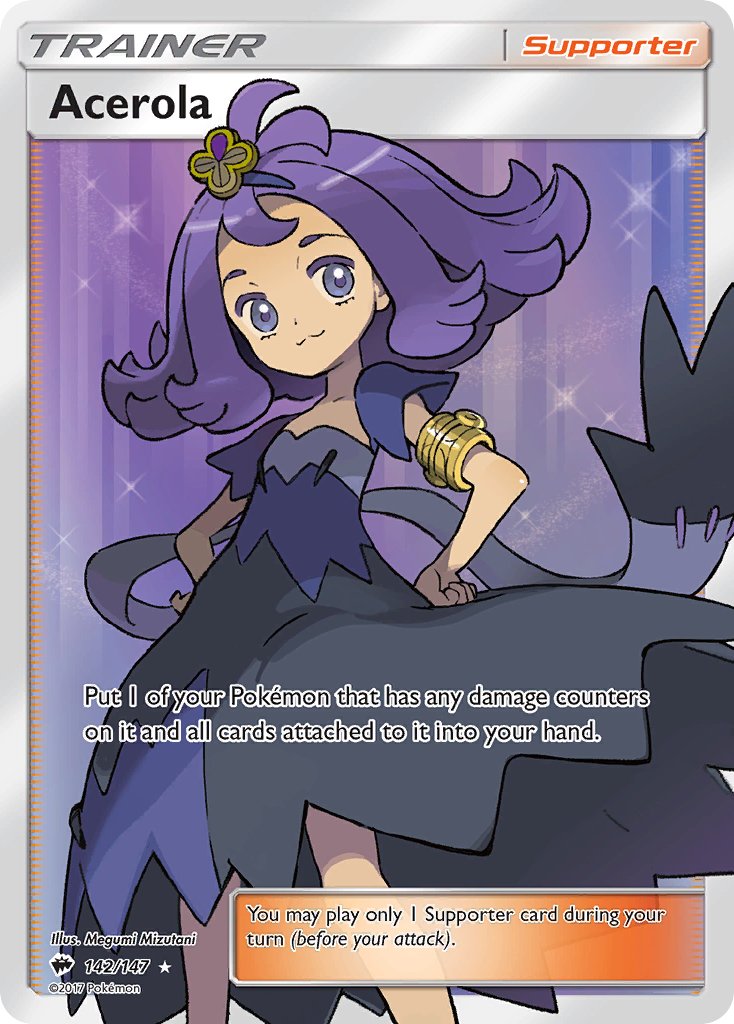 Acerola (142/147) [Sun & Moon: Burning Shadows] - Dark Crystal Cards