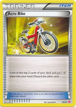 Acro Bike (20/30) [XY: Trainer Kit 2 - Latias] - Dark Crystal Cards