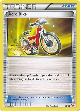 Acro Bike (29/30) [XY: Trainer Kit 2 - Latias] - Dark Crystal Cards