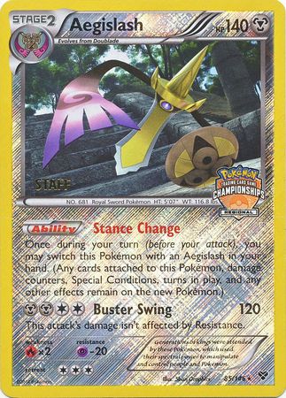 Aegislash (85/146) (Regional Championship Promo Staff) [XY: Base Set] - Dark Crystal Cards