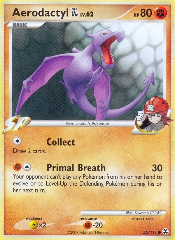 Aerodactyl GL (55/111) [Platinum: Rising Rivals] - Dark Crystal Cards