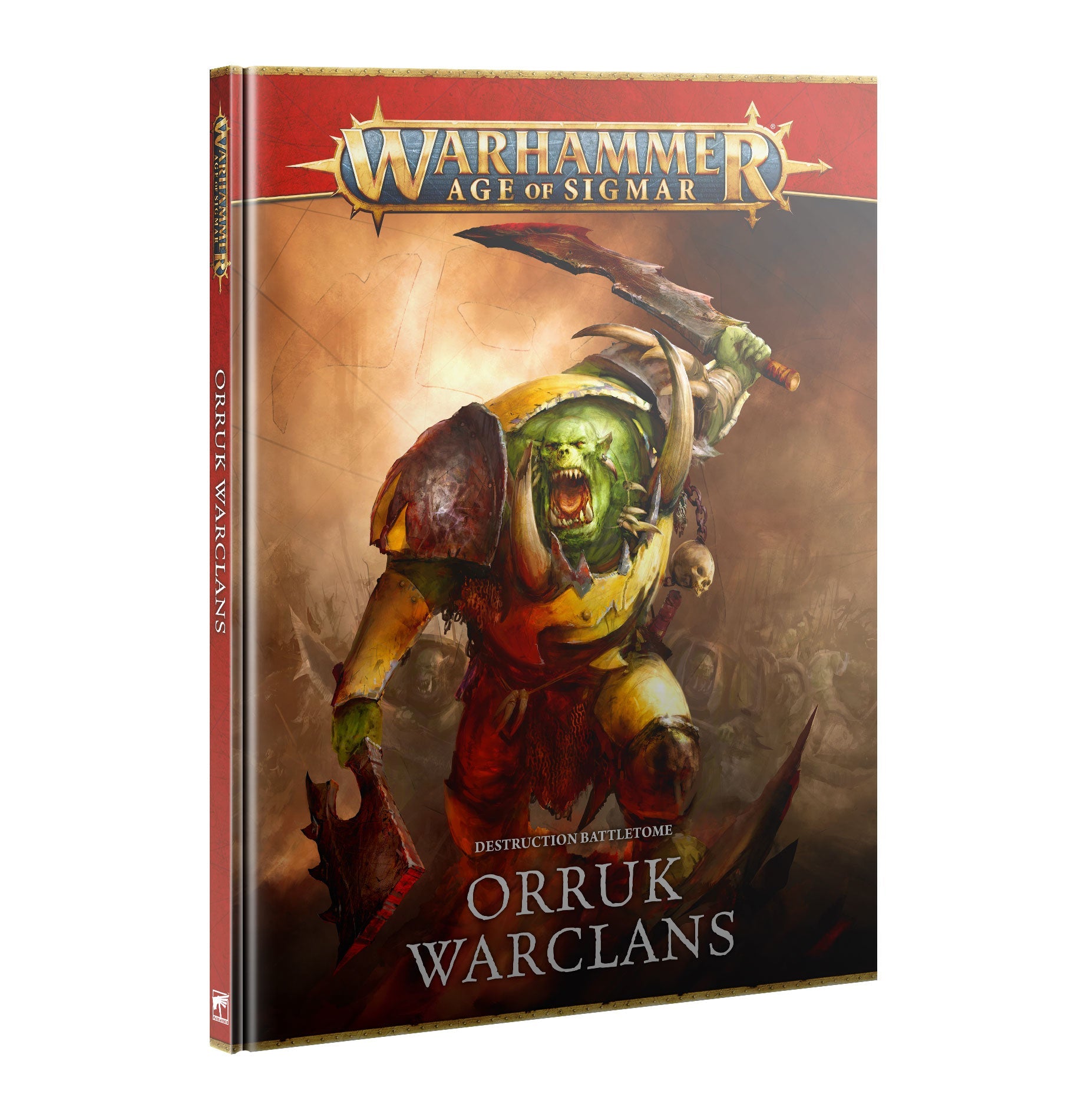 Age of Sigmar Battletome Orruk Warclans Pre - Order - Dark Crystal Cards