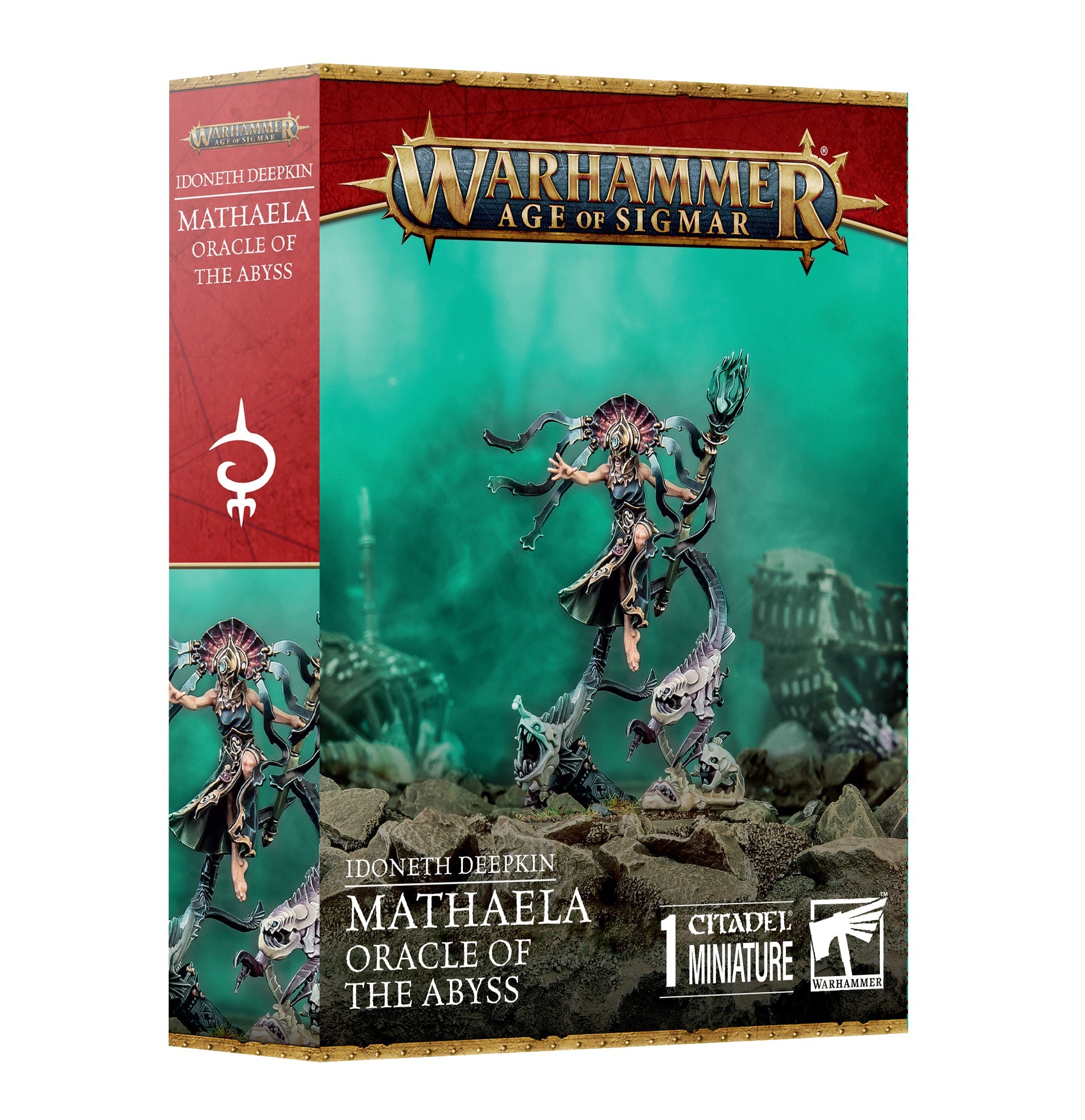 Age of Sigmar Idoneth Deepkin Mathaela Oracle Of The Abyss Pre - order - Dark Crystal Cards
