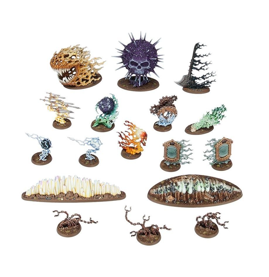 Age of Sigmar Malign sorcery spells - Dark Crystal Cards