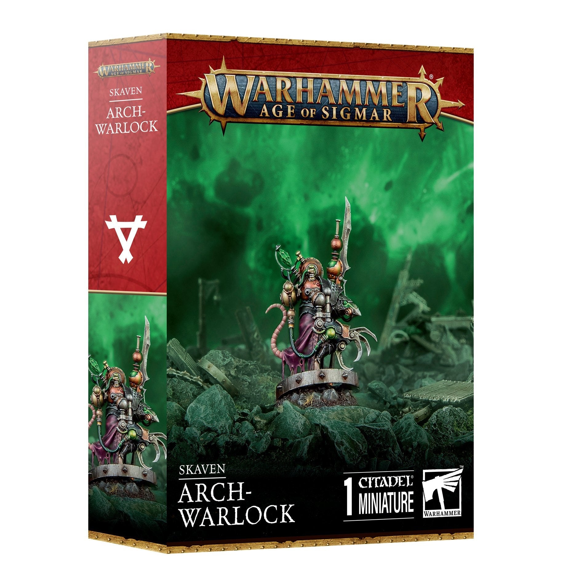 Age of Sigmar Skaven Arch - Warlock - Dark Crystal Cards