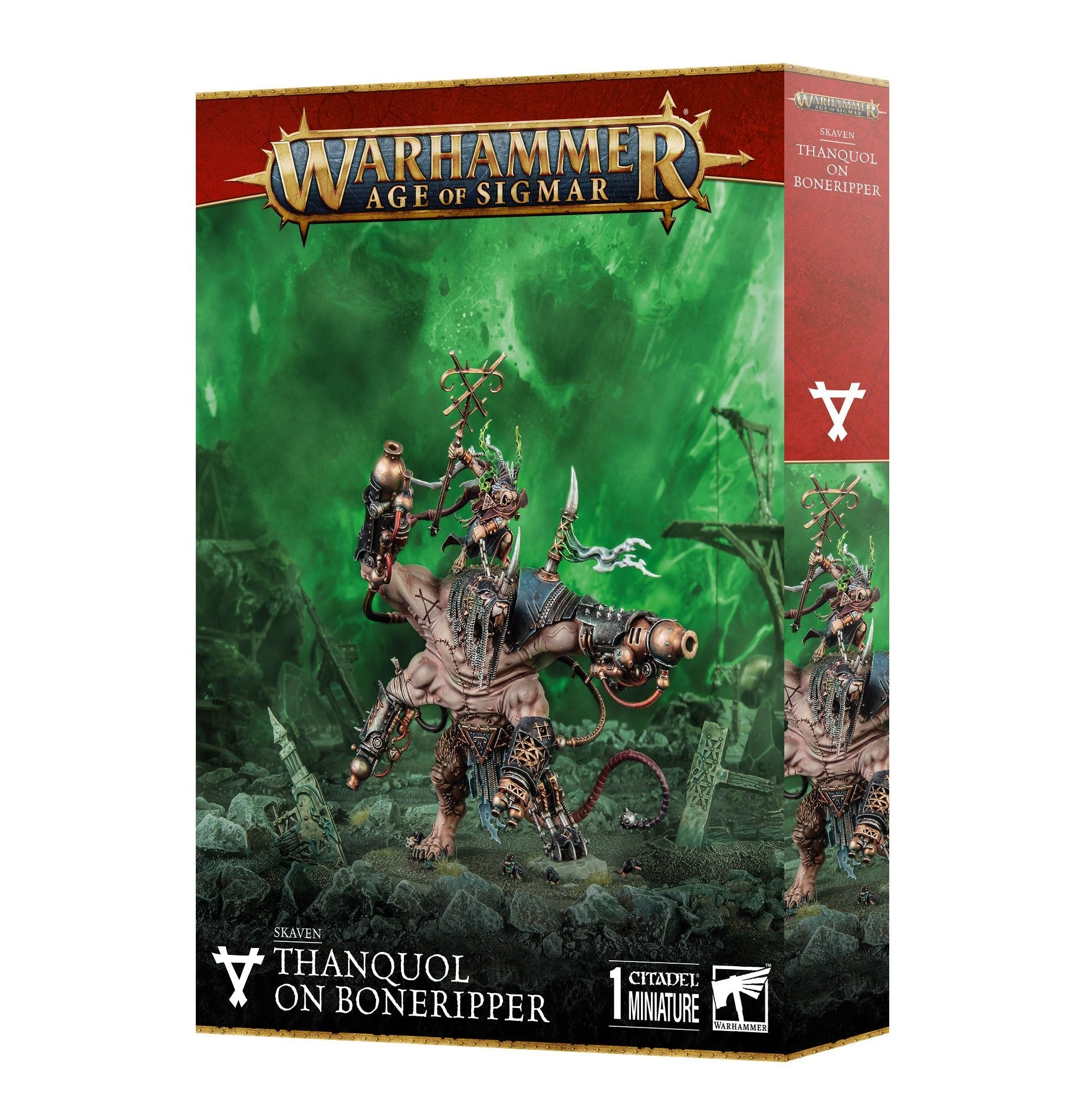 Age of Sigmar Skaven Thankquol on Boneripper - Dark Crystal Cards