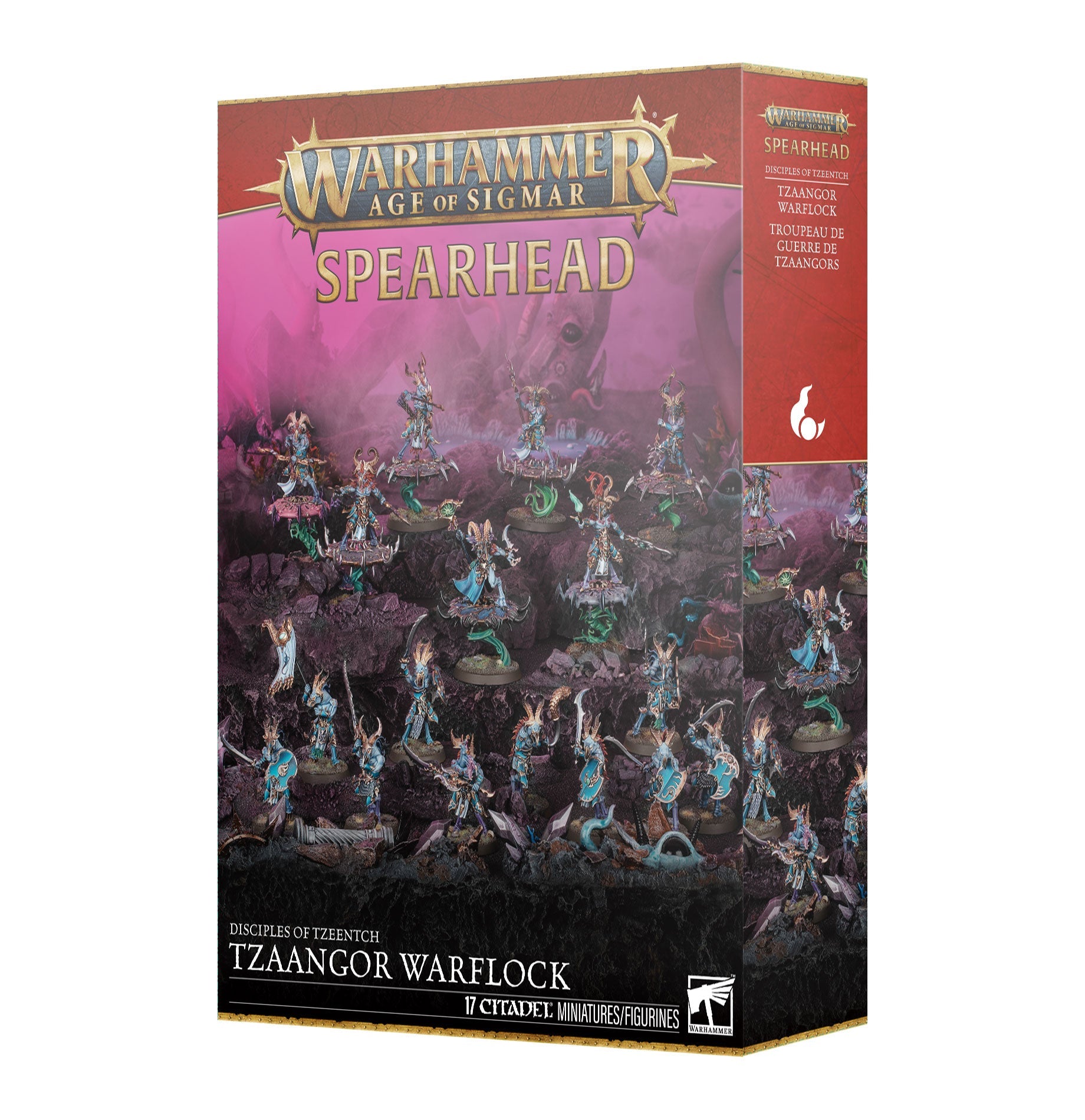 Age of Sigmar Spearhead Disciples of Tzeentch Tzaangor Warflock Pre - Order - Dark Crystal Cards