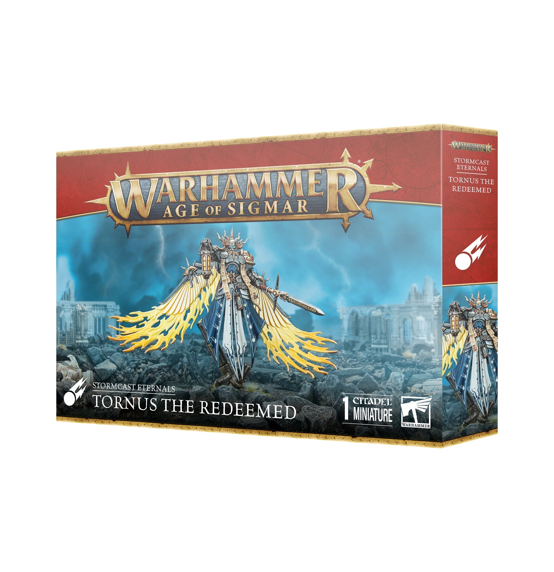 Age of Sigmar Stormcast Eternals Tornus the Redeemed - Dark Crystal Cards