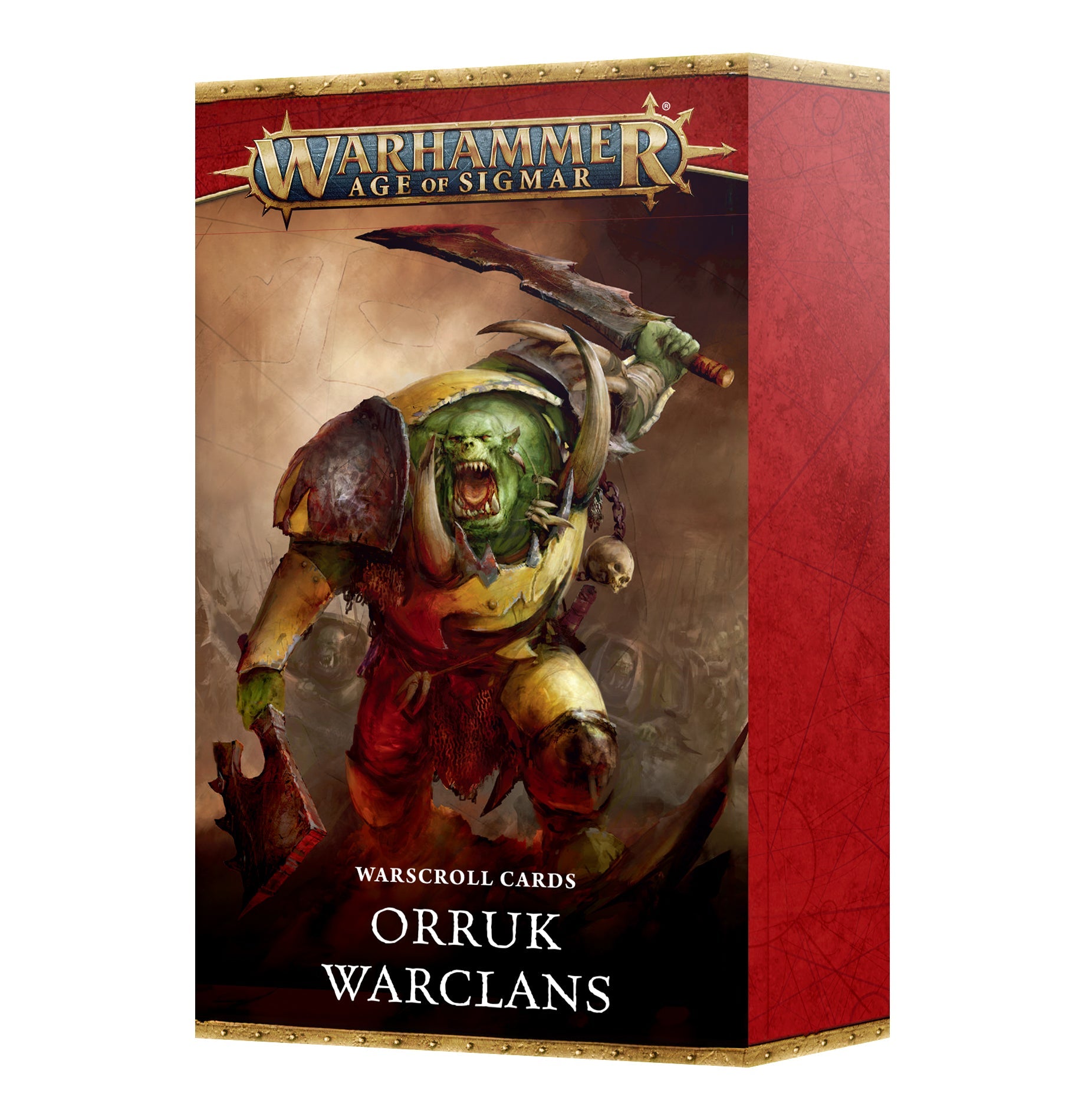 Age of Sigmar Warscroll Cards Orruk Warclans Pre - Order - Dark Crystal Cards