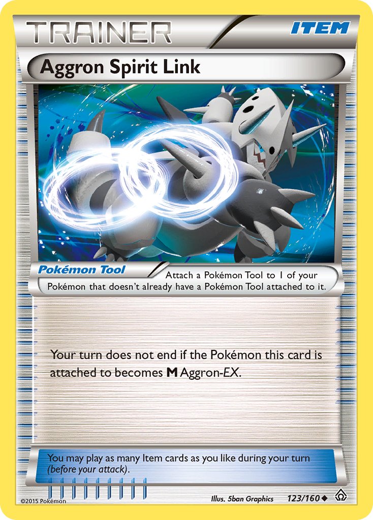 Aggron Spirit Link (123/160) [XY: Primal Clash] - Dark Crystal Cards