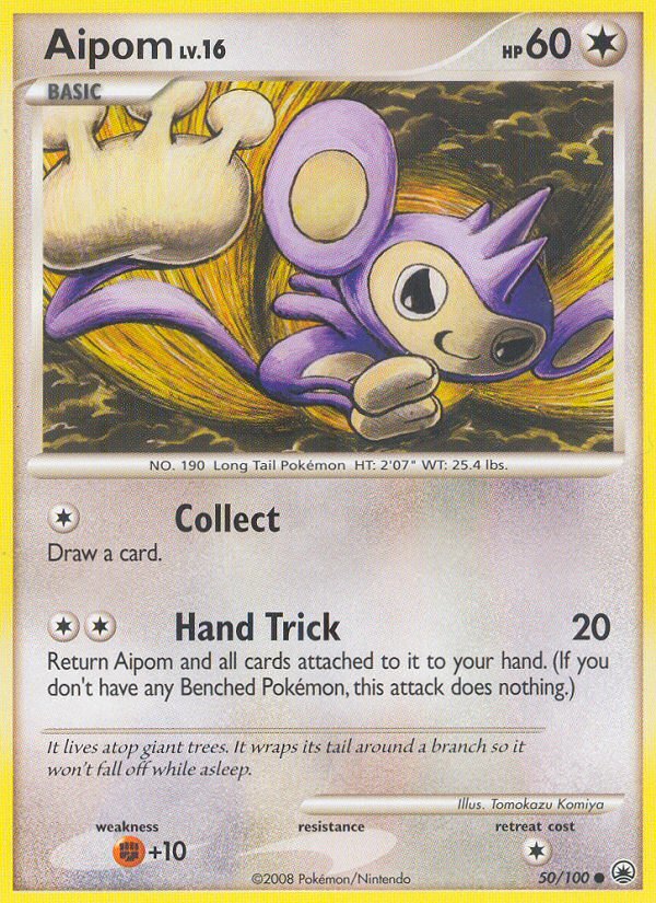 Aipom (50/100) [Diamond & Pearl: Majestic Dawn] - Dark Crystal Cards