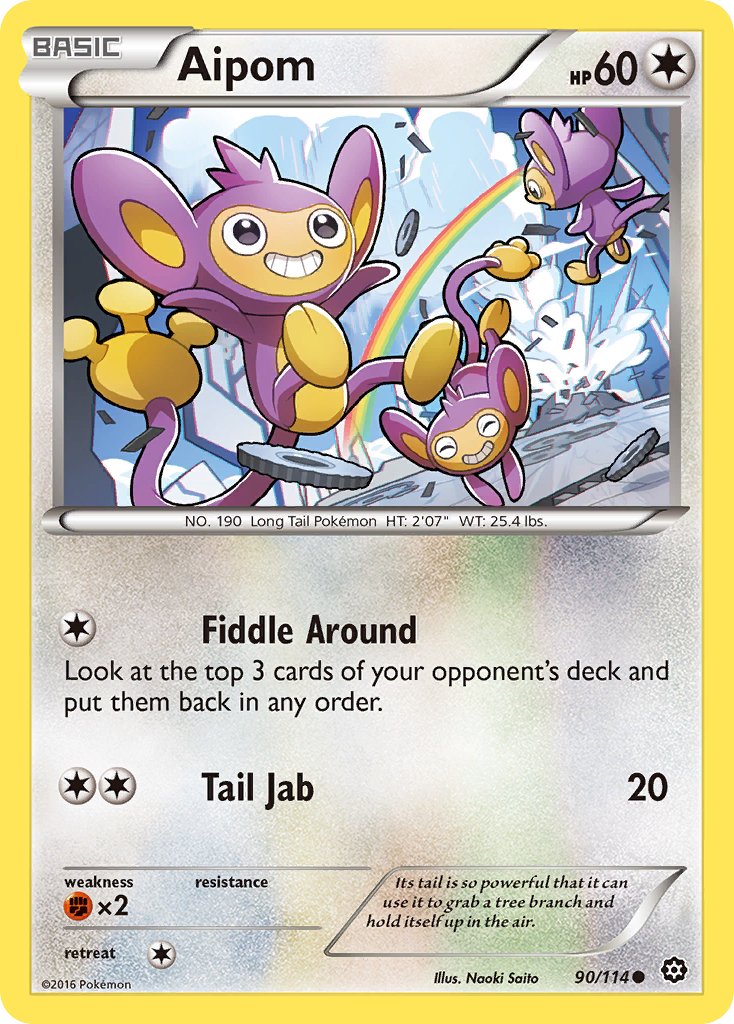 Aipom (90/114) [XY: Steam Siege] - Dark Crystal Cards