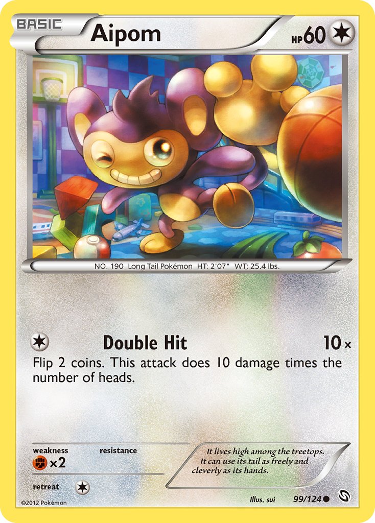 Aipom (99/124) [Black & White: Dragons Exalted] - Dark Crystal Cards