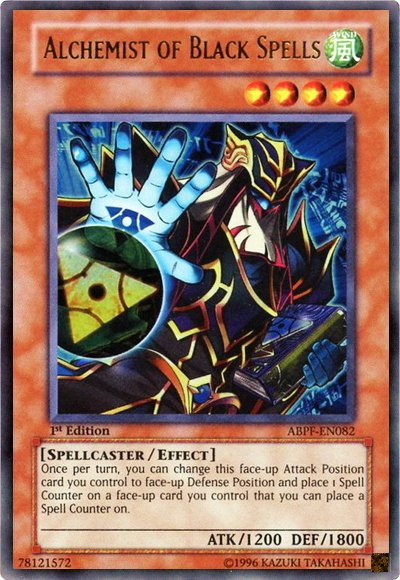 Alchemist of Black Spells [ABPF - EN082] Ultra Rare - Dark Crystal Cards