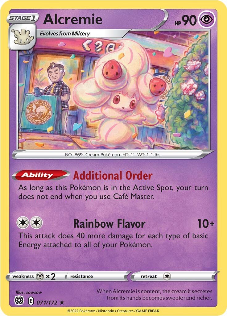 Alcremie (071/172) [Sword & Shield: Brilliant Stars] - Dark Crystal Cards