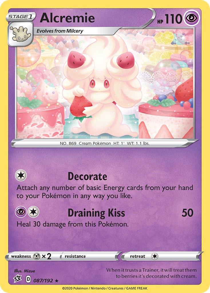 Alcremie (087/192) [Sword & Shield: Rebel Clash] - Dark Crystal Cards