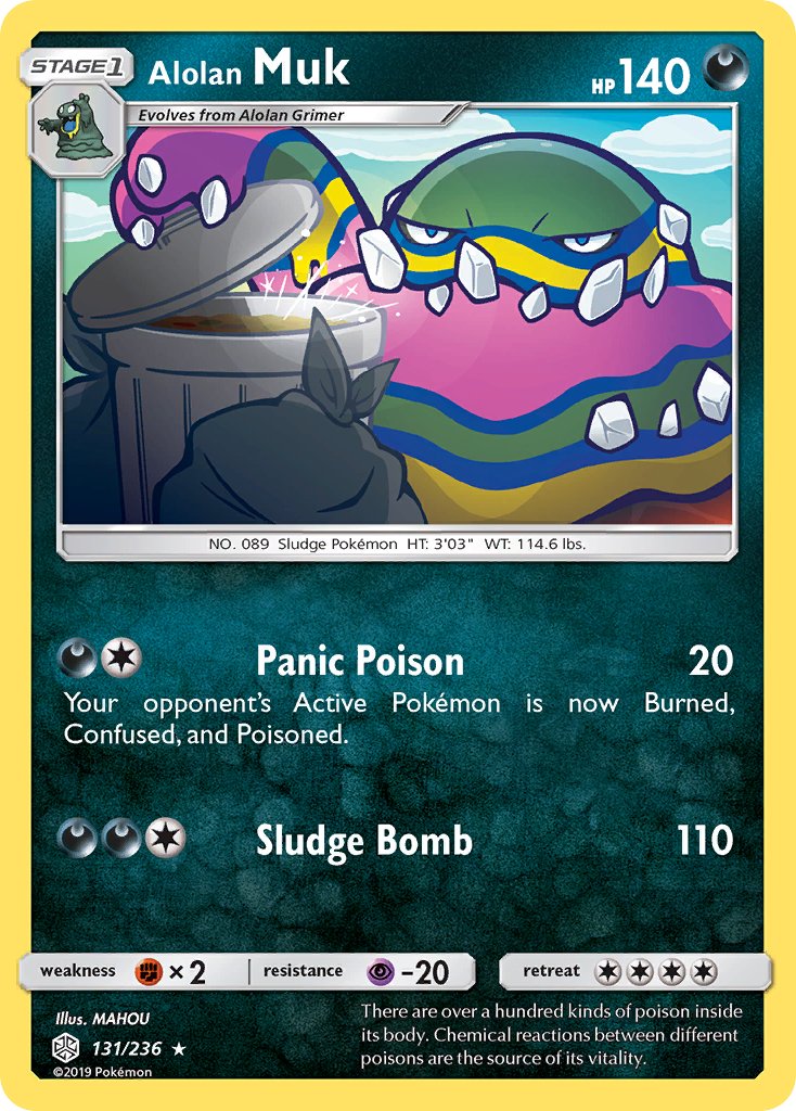 Alolan Muk (131/236) [Sun & Moon: Cosmic Eclipse] - Dark Crystal Cards