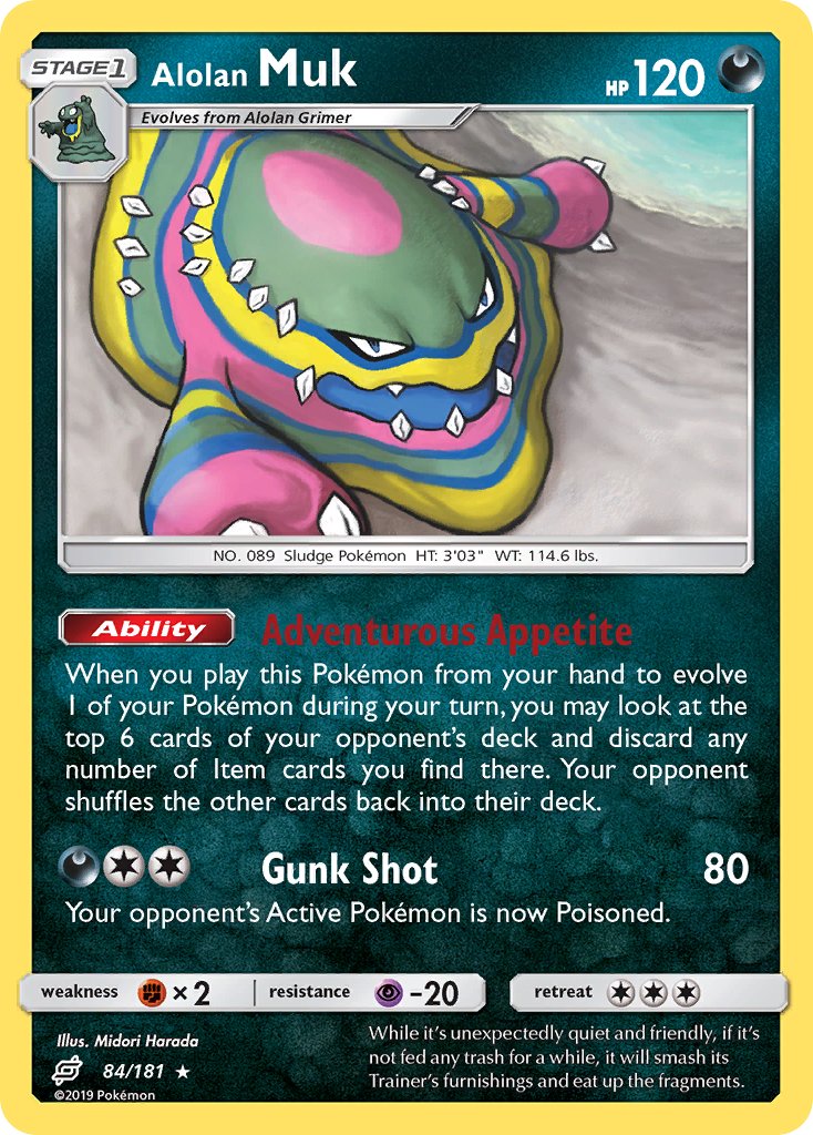 Alolan Muk (84/181) [Sun & Moon: Team Up] - Dark Crystal Cards