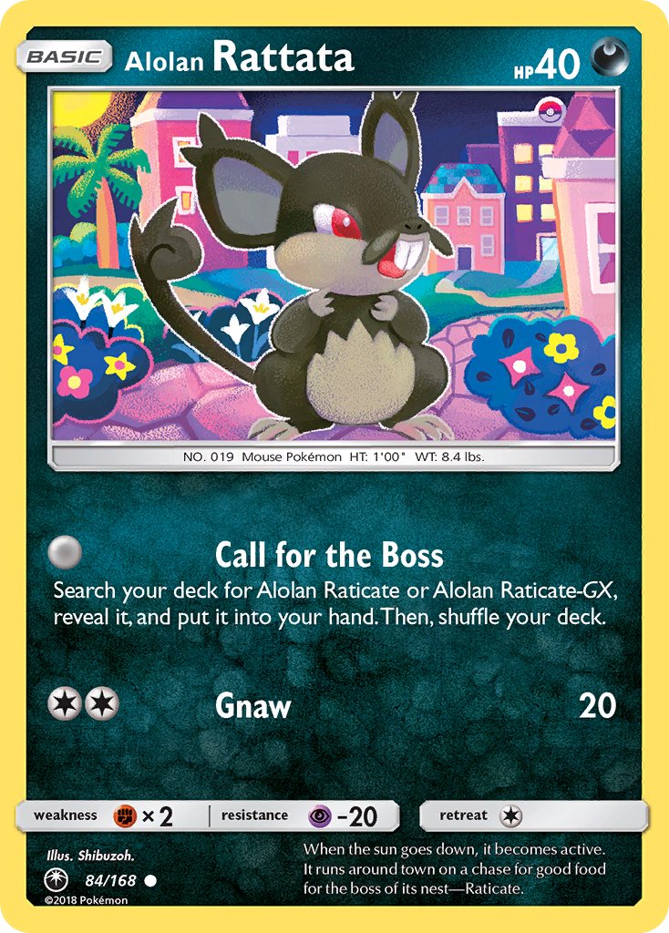 Alolan Rattata (84/168) [Sun & Moon: Celestial Storm] - Dark Crystal Cards