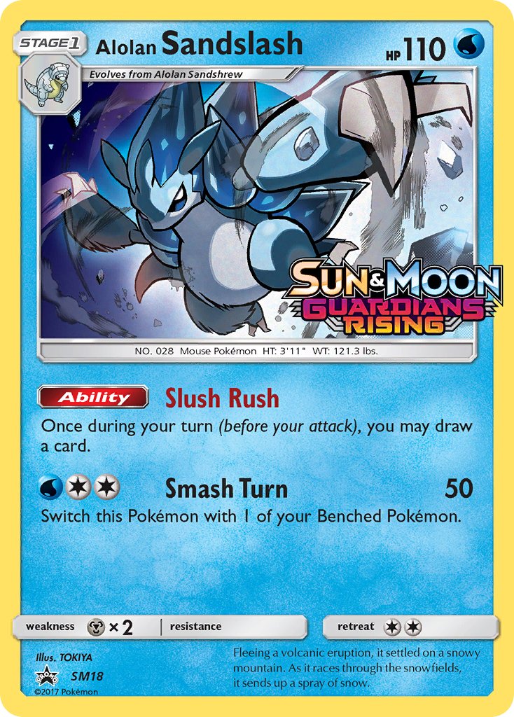 Alolan Sandslash (SM18) (Prerelease Promo) [Sun & Moon: Black Star Promos] - Dark Crystal Cards