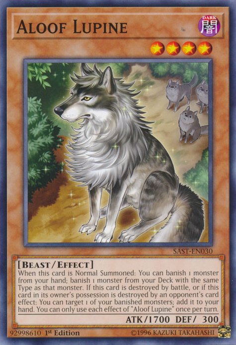 Aloof Lupine [SAST - EN030] Common - Dark Crystal Cards