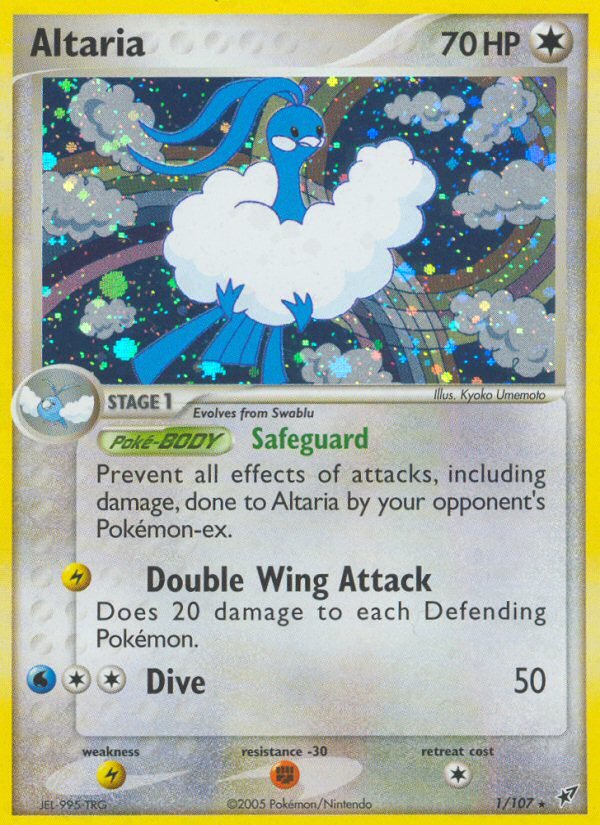 Altaria (1/107) [EX: Deoxys] - Dark Crystal Cards