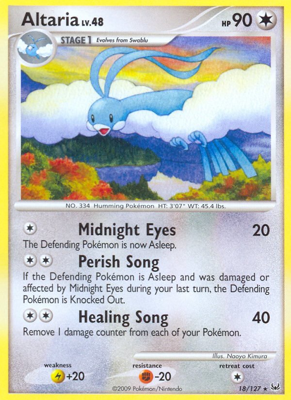 Altaria (18/127) [Platinum: Base Set] - Dark Crystal Cards