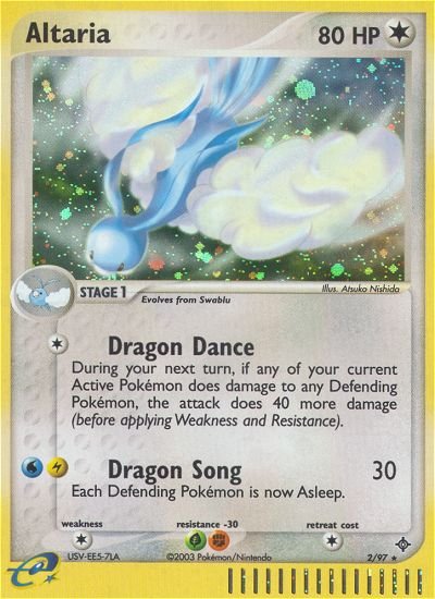 Altaria (2/97) [EX: Dragon] - Dark Crystal Cards