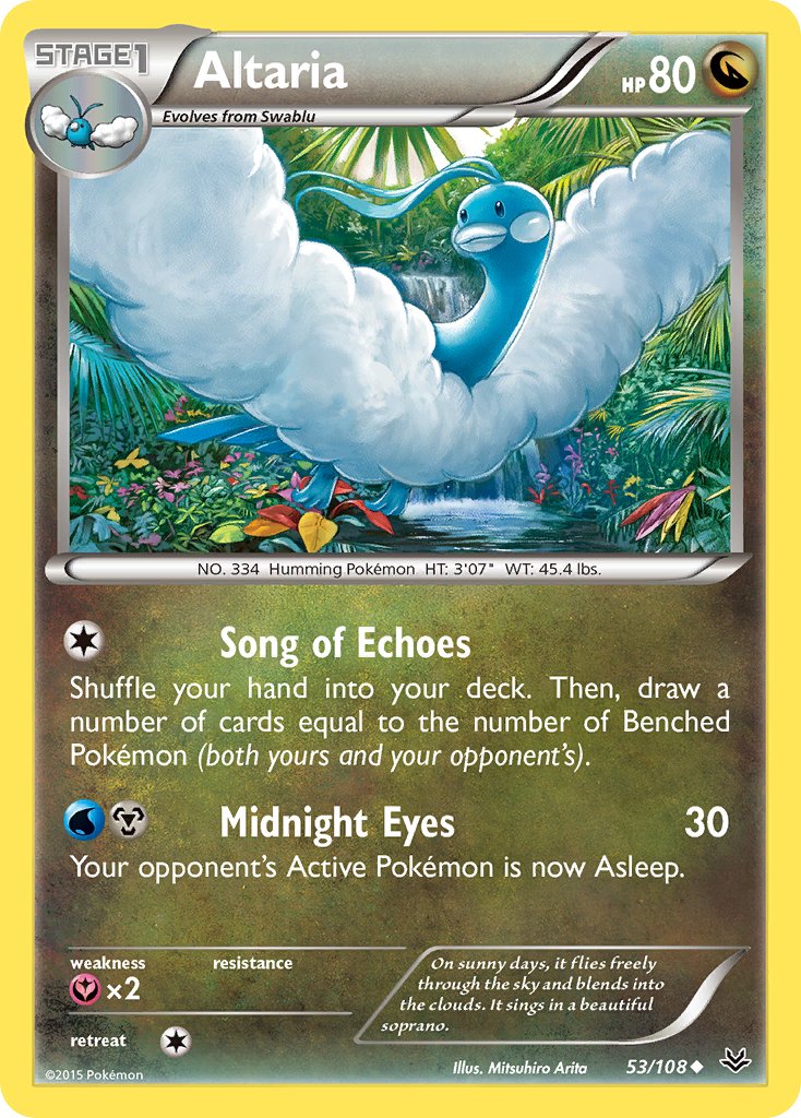 Altaria (53/108) [XY: Roaring Skies] - Dark Crystal Cards