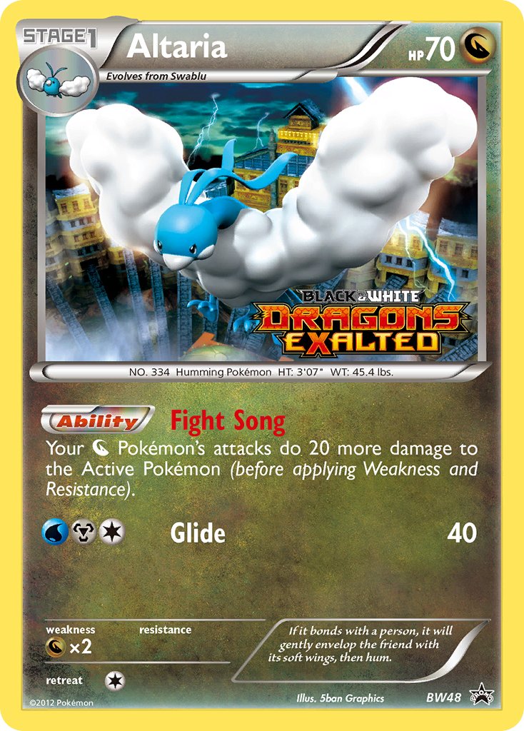 Altaria (BW48) [Black & White: Black Star Promos] - Dark Crystal Cards