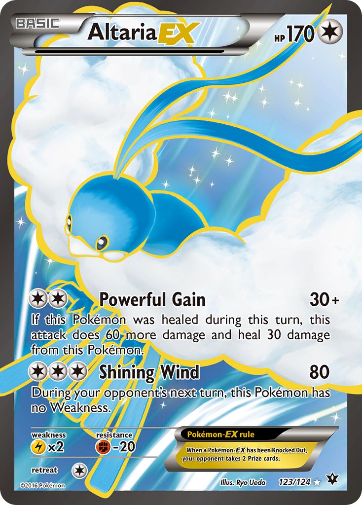 Altaria EX (123/124) [XY: Fates Collide] - Dark Crystal Cards