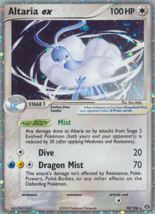 Altaria ex (90/106) [EX: Emerald] - Dark Crystal Cards