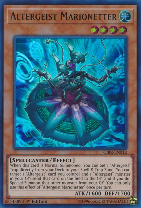 Altergeist Marionetter [CIBR - EN012] Ultra Rare - Dark Crystal Cards