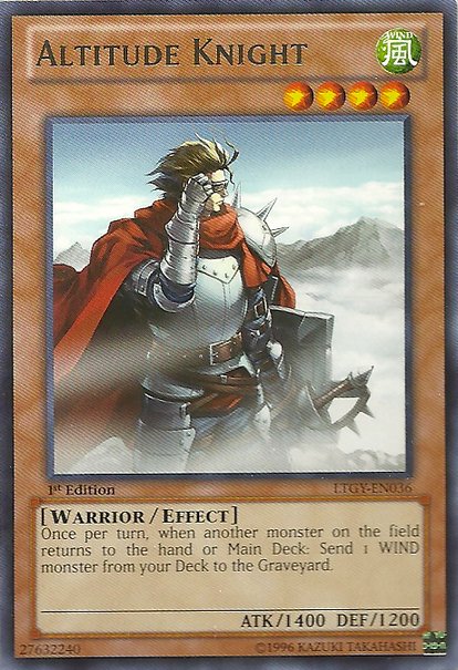 Altitude Knight [LTGY - EN036] Rare - Dark Crystal Cards