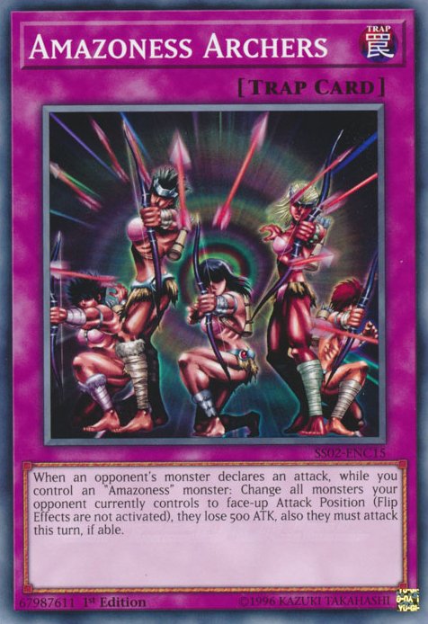 Amazoness Archers [SS02 - ENC15] Common - Dark Crystal Cards