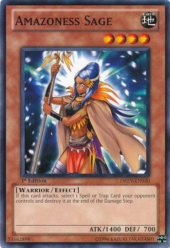 Amazoness Sage [DREV - EN030] Common - Dark Crystal Cards