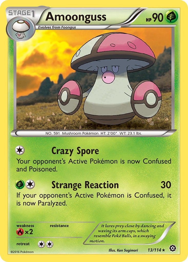 Amoonguss (13/114) [XY: Steam Siege] - Dark Crystal Cards