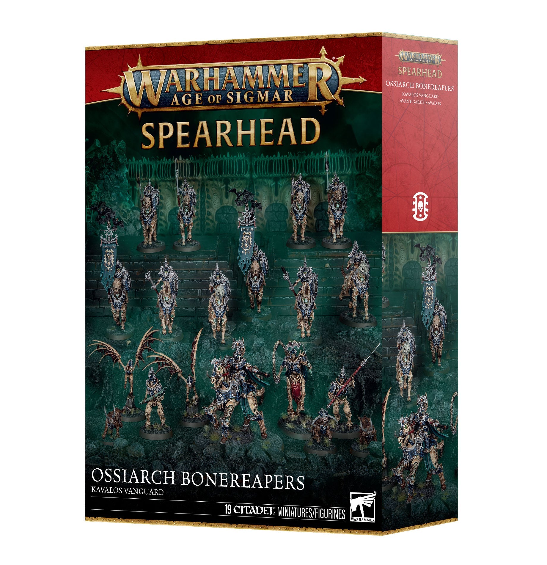 AOS Spearhead Ossiarch Bonereapers Kavalos Vanguard Pre - Order - Dark Crystal Cards