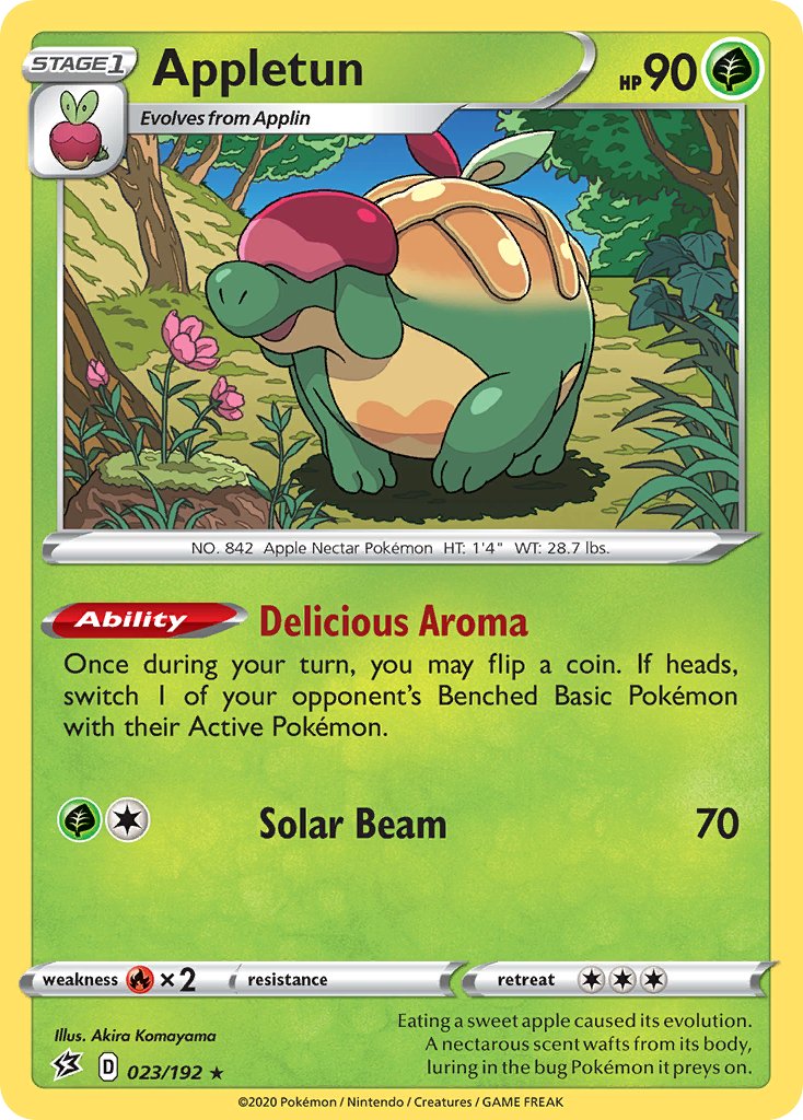 Appletun (023/192) [Sword & Shield: Rebel Clash] - Dark Crystal Cards