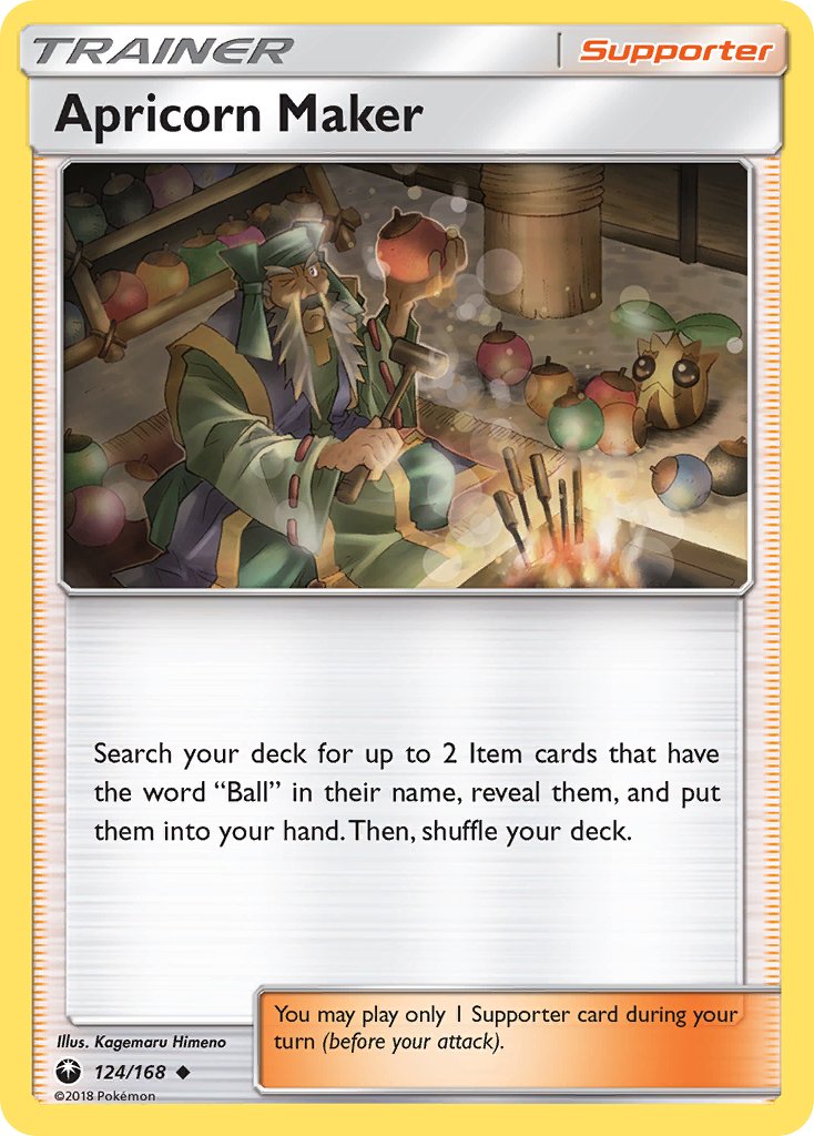 Apricorn Maker (124/168) [Sun & Moon: Celestial Storm] - Dark Crystal Cards