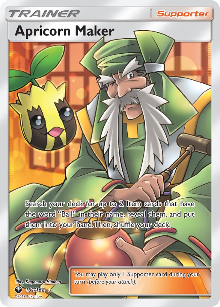 Apricorn Maker (161/168) [Sun & Moon: Celestial Storm] - Dark Crystal Cards