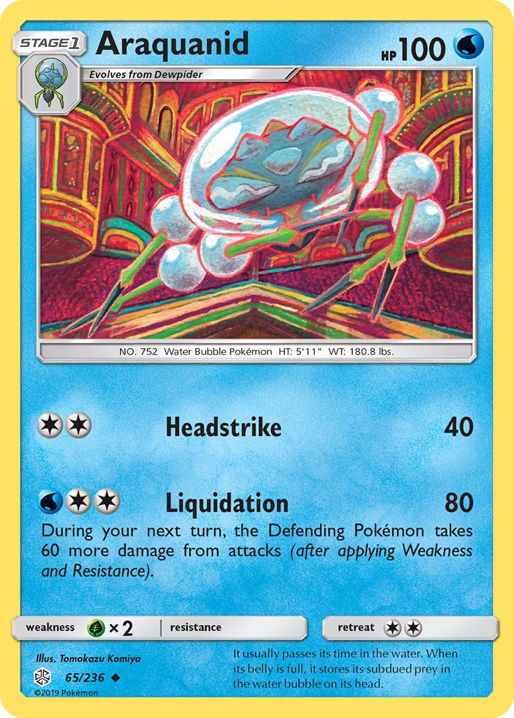 Araquanid (65/236) [Sun & Moon: Cosmic Eclipse] - Dark Crystal Cards