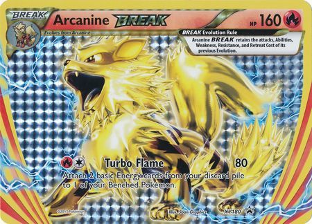 Arcanine BREAK (XY180) (Jumbo Card) [XY: Black Star Promos] - Dark Crystal Cards