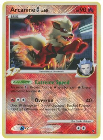 Arcanine G (15/147) (League Promo) [Platinum: Supreme Victors] - Dark Crystal Cards