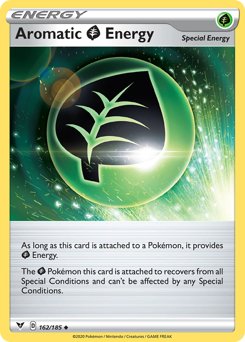 Aromatic Grass Energy (162/185) [Sword & Shield: Vivid Voltage] - Dark Crystal Cards