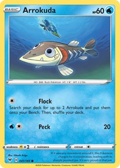 Arrokuda (041/185) [Sword & Shield: Vivid Voltage] - Dark Crystal Cards