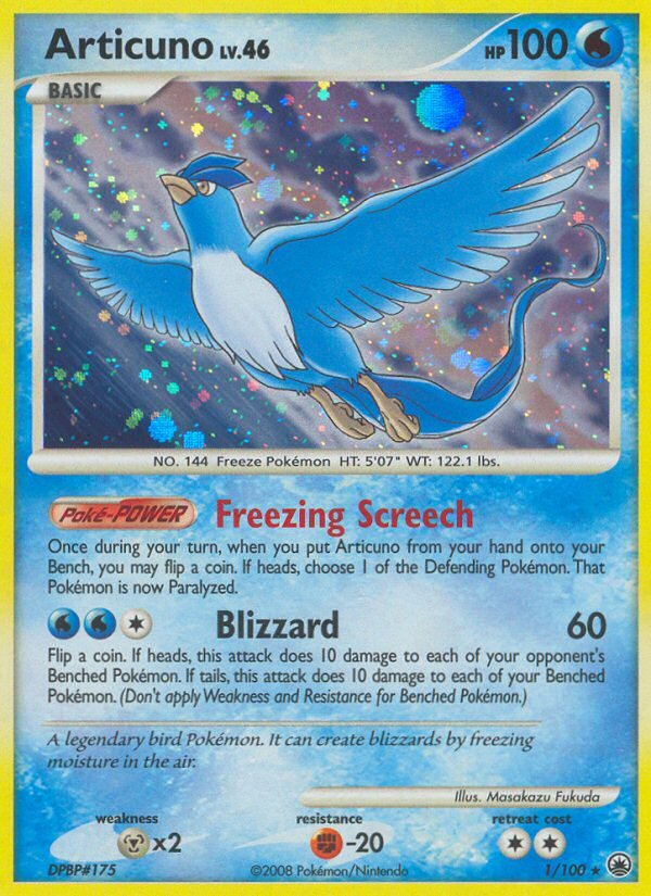 Articuno (1/100) [Diamond & Pearl: Majestic Dawn] - Dark Crystal Cards