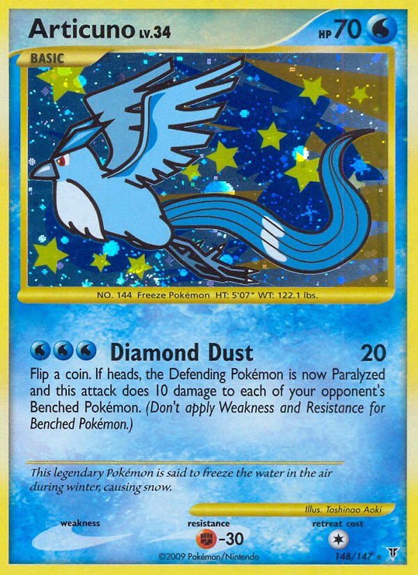 Articuno (148/147) [Platinum: Supreme Victors] - Dark Crystal Cards