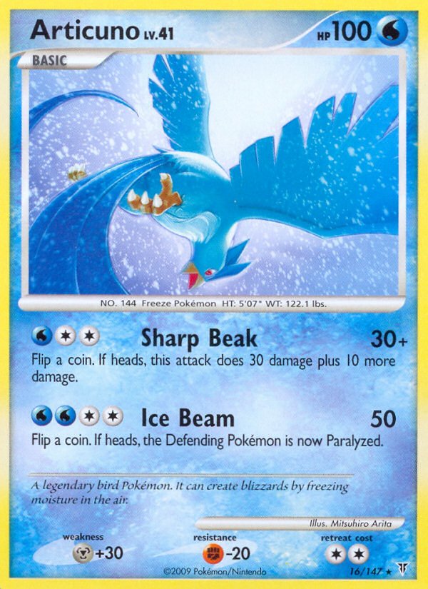 Articuno (16/147) [Platinum: Supreme Victors] - Dark Crystal Cards