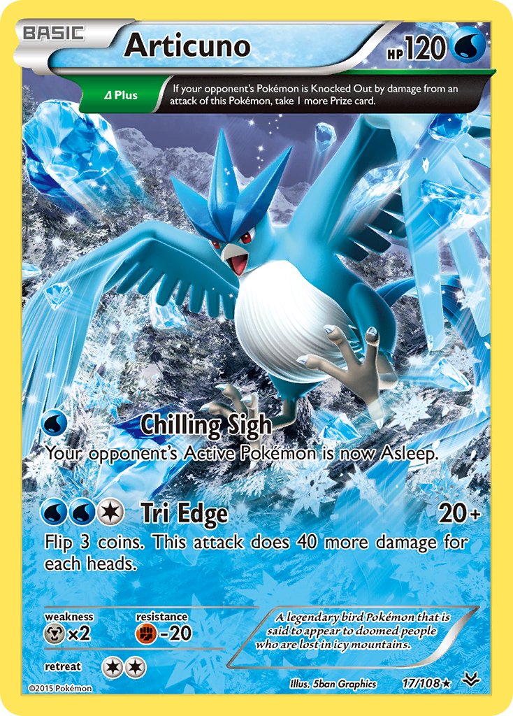 Articuno (17/108) [XY: Roaring Skies] - Dark Crystal Cards